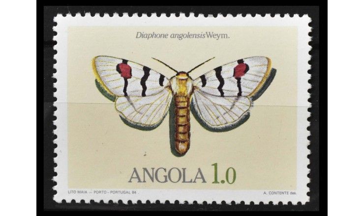 Ангола 1984 г. "Бабочки"