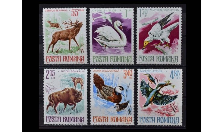 Румыния 1977 г. "Охраняемые животные"