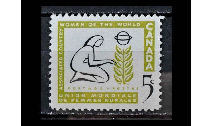 Канада 1959 г. "Всемирная федерация сельских женщин (ASWW)"