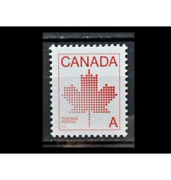 Канада 1981 г. "Эмблема: Кленовый лист"