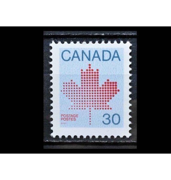 Канада 1982 г. "Эмблема: Кленовый лист"