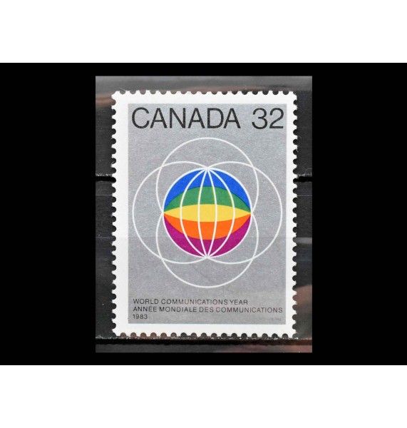 Канада 1983 г. "Всемирный год связи"