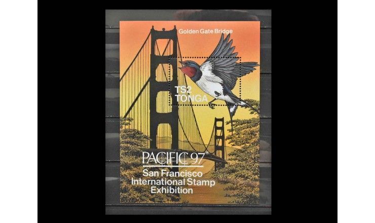 Тонга 1997 г. "Международная выставка марок PACIFIC 97, Сан-Франциско"
