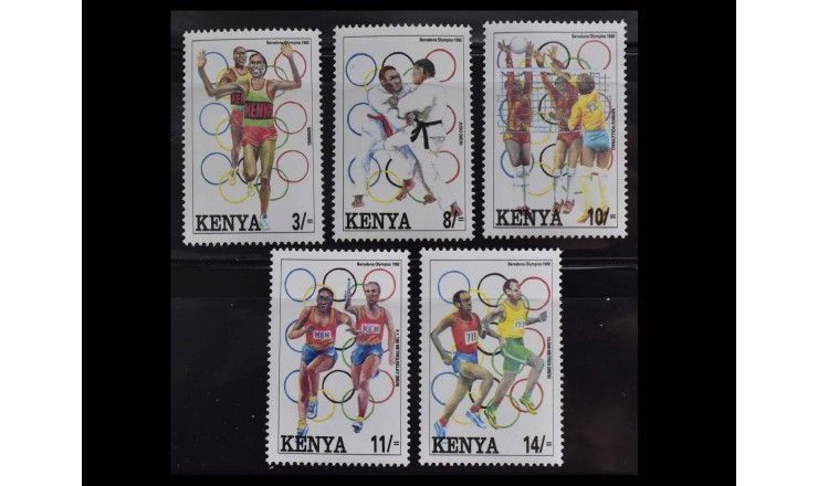Кения 1992 г. "Летние Олимпийские игры, Барселона"