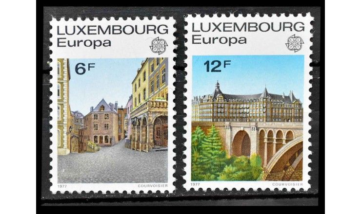 Люксембург 1977 г. "Европа: Пейзажи"