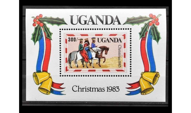 Уганда 1983 г. "Рождество"