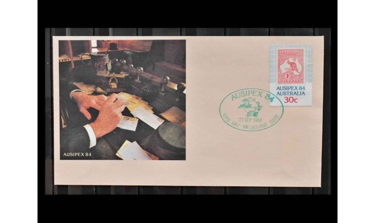 Австралия 1984 г. "Международная выставка марок AUSIPEX`84, Мельбурн"