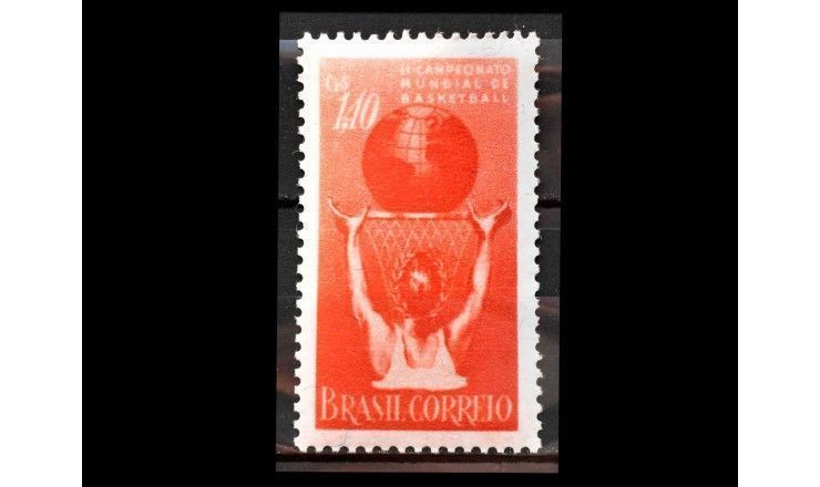 Бразилия 1954 г. "Чемпионат мира по баскетболу, Рио-де-Жанейро"