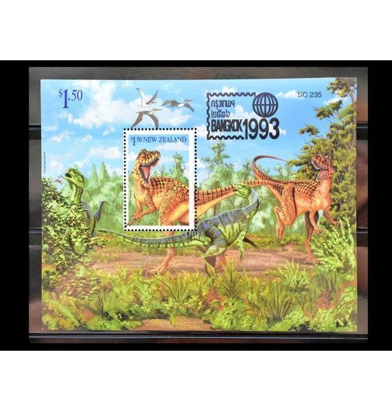 Новая Зеландия 1993 г. "Динозавры"
