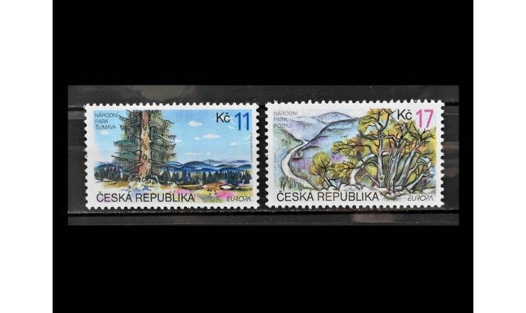 Чехия 1999 г. "Европа: Парки и сады"