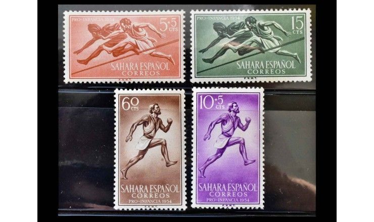 Испанская Сахара 1954 г. "Спорт"