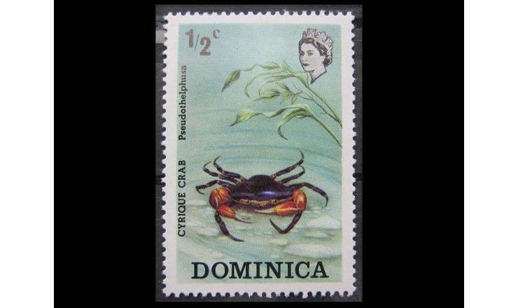 Доминика 1973 г. "Краб"