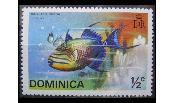 Доминика 1975 г. "Рыбы"