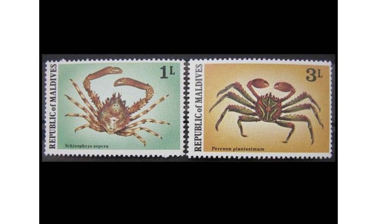 Мальдивы 1978 г. "Ракообразные"