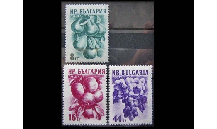 Болгария 1956 г. "Фрукты"
