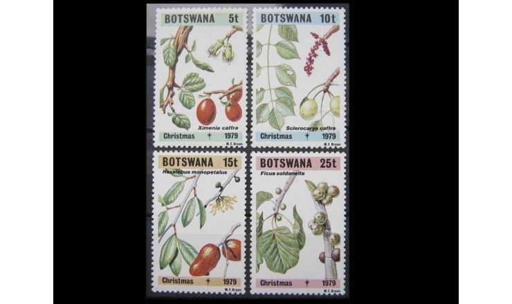 Ботсвана 1979 г. "Рождество: Листья и фрукты"