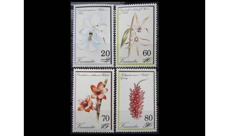 Вануату 1991 г. "Орхидеи"