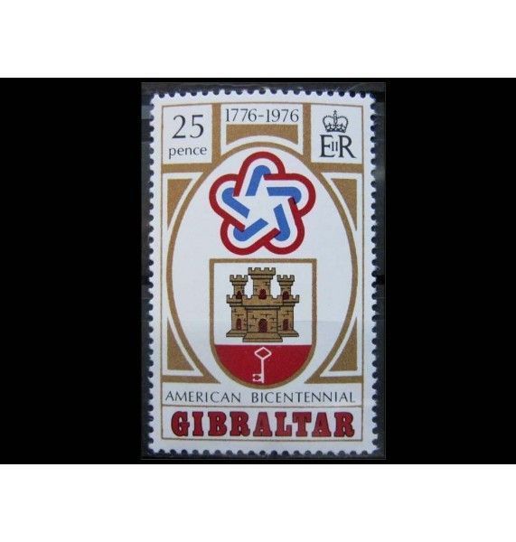 Гибралтар 1976 г. "200-летие независимости США"