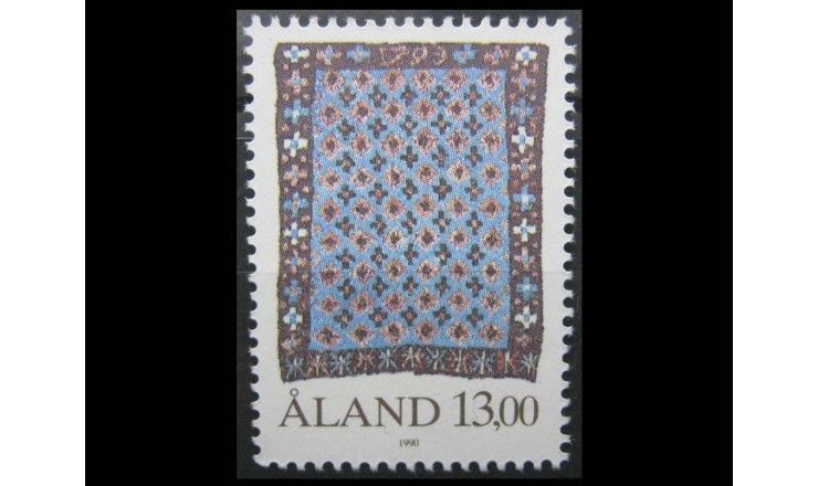 Аландские острова 1990 г. "Народное искусство"