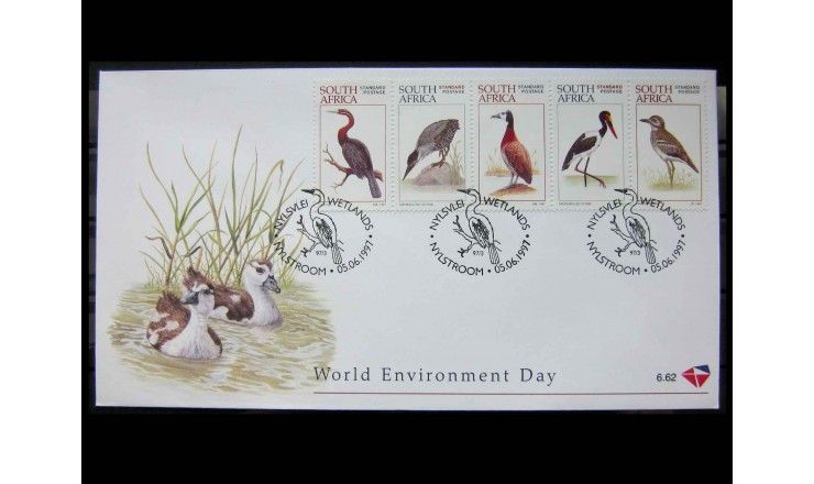 ЮАР 1997 г. "Водоплавающие птицы" FDC 