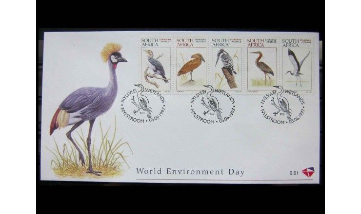 ЮАР 1997 г. "Водоплавающие птицы" FDC 