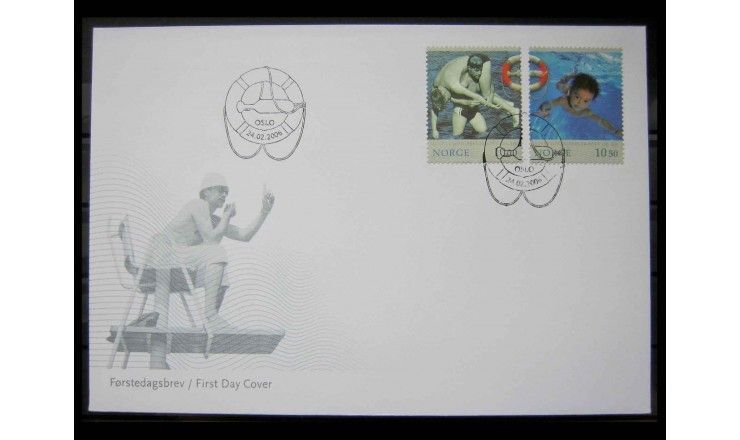 Норвегия 2006 г. "100 лет Федерации спасения жизни" FDC 