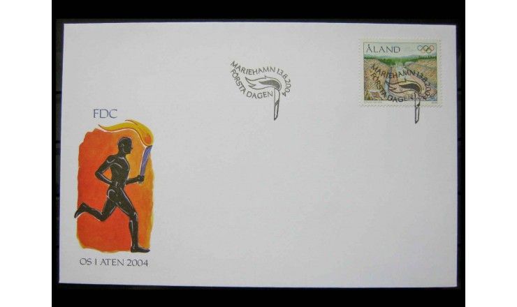 Аландские острова 2004 г. "Летние Олимпийские игры, Афины" FDC