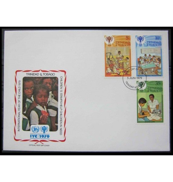 Тринидад и Тобаго 1979 г. "Международный год ребенка" FDC
