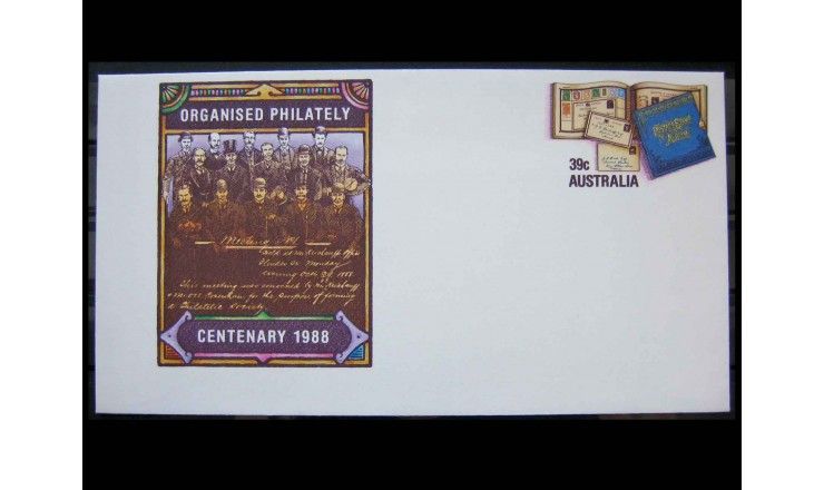 Австралия 1988 г. "Организованная филателия"