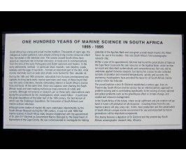 ЮАР 1995 г. "100 лет океанографическим исследованиям в Южной Африке" FDC
