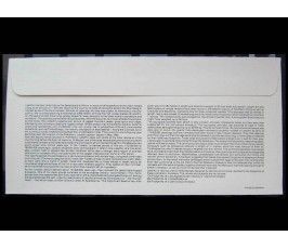 Лесото 1984 г. "Окаменевшие следы доисторических животных" FDC
