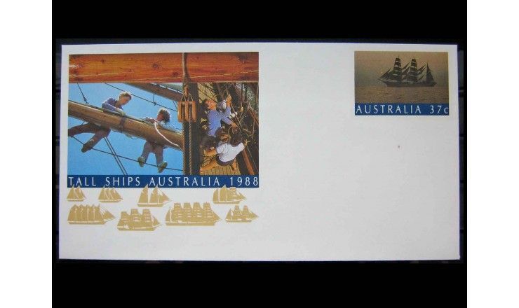 Австралия 1988 г. "Австралийская Ассоциация обучения парусному спорту «Tall Ships Australia»"