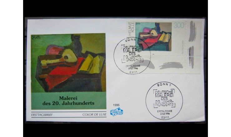 ФРГ 1996 г. "Немецкие художники XX века" FDC 