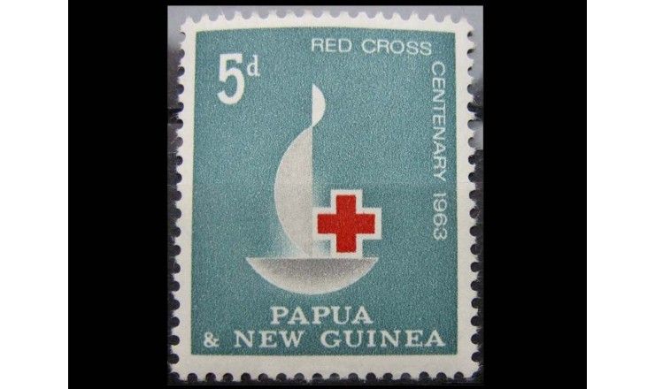 Папуа-Новая Гвинея 1963 г. "100-летие Красного Креста"