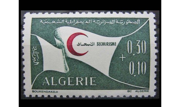 Алжир 1971 г. "Красный полумесяц"