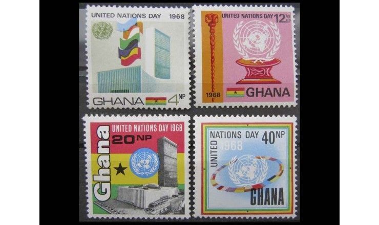 Гана 1969 г. "День ООН"