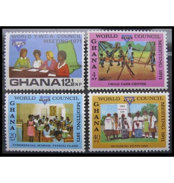 Гана 1971 г. "Всемирная конференция YWCA"