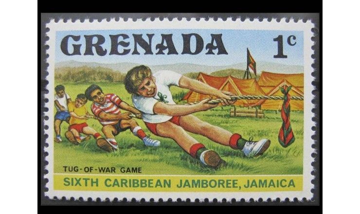 Гренада 1977 г. "Карибская встреча скаутов, Ямайка"