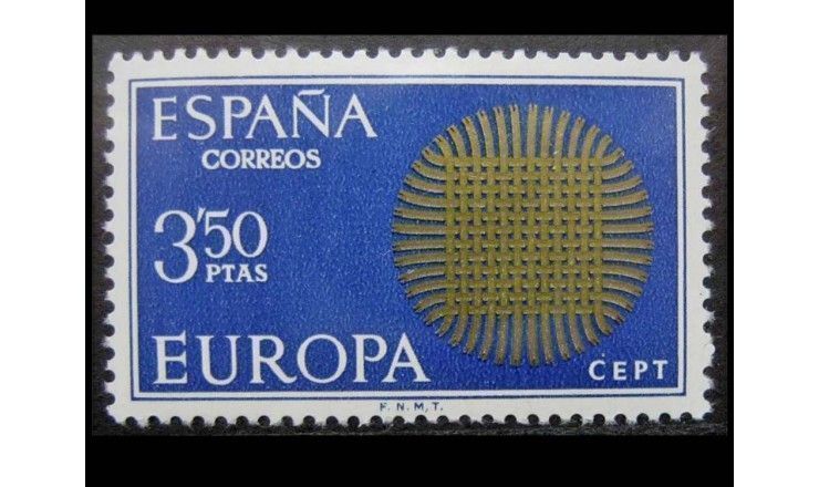 Испания 1970 г. "Европа C.E.P.T."