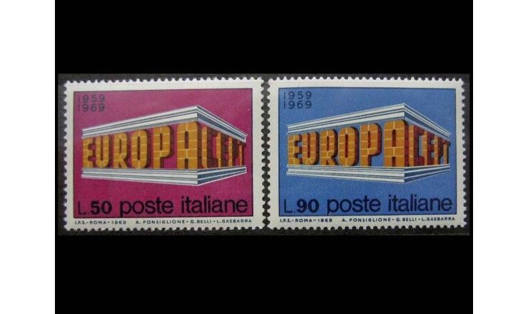Италия 1969 г. "Европа C.E.P.T."