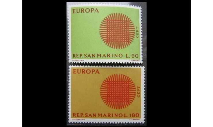 Сан-Марино 1970 г. "Европа C.E.P.T."