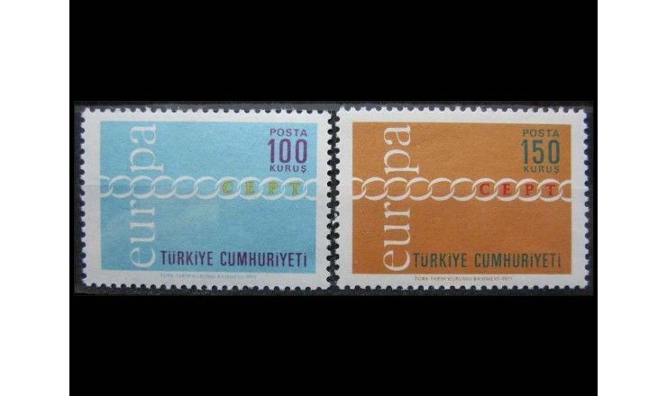 Турция 1971 г. "Европа C.E.P.T."
