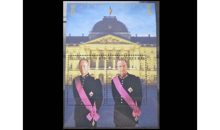 Бельгия 2003 г. "Король Бодуэн и Король Альберт II"
