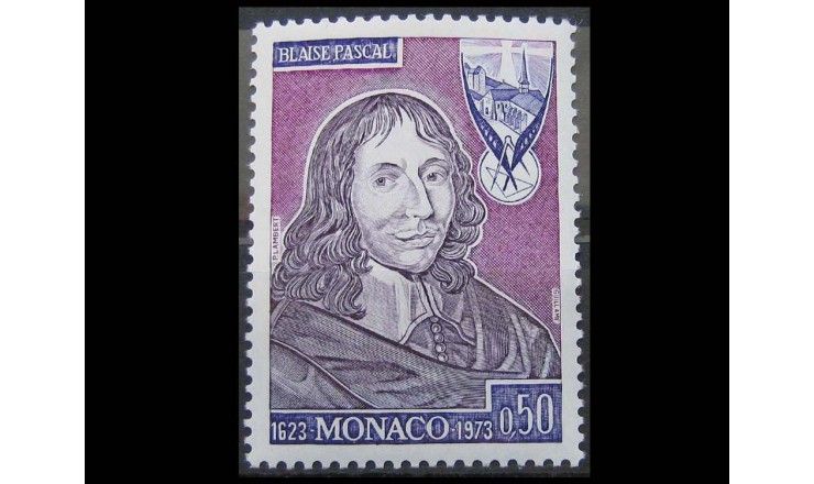 Монако 1973 г. "Блез Паскаль"