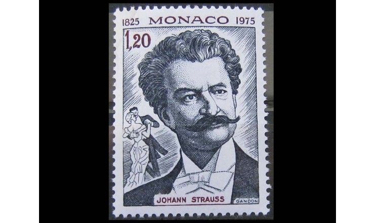 Монако 1975 г. "Иоганн Штраус (сын)"