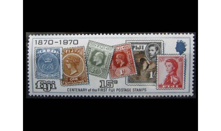 Фиджи 1970 г. "100 лет почтовой марке Фиджи"