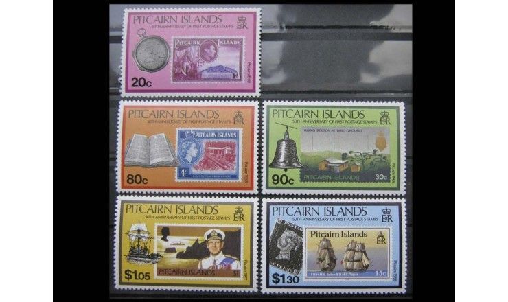Острова Питкэрн 1990 г. "50 лет почтовой марке Острова Питкэрн"