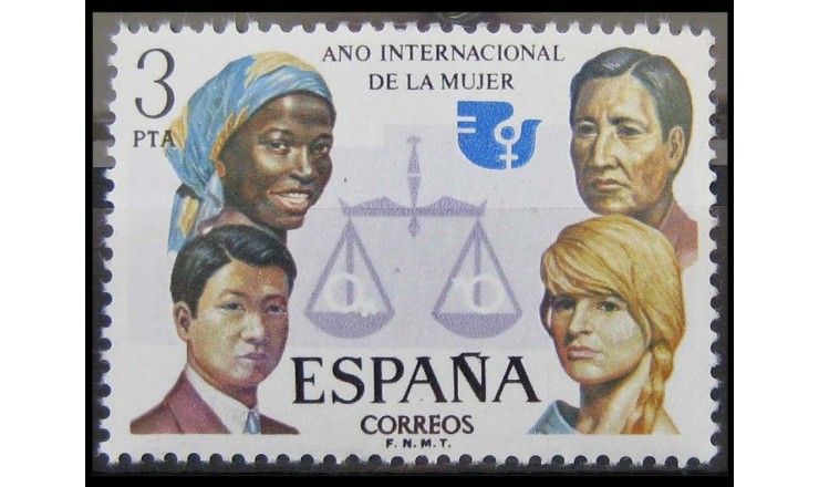 Испания 1975 г. "Международный год женщин"