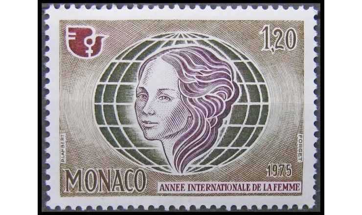 Монако 1975 г. "Международный год женщины"
