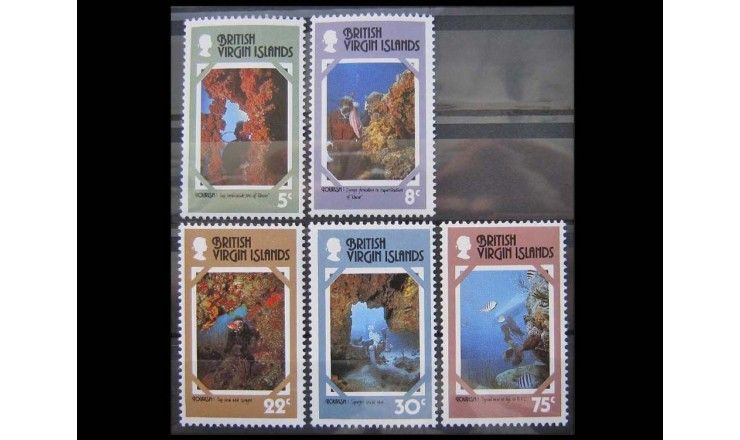 Британские Виргинские острова 1978 г. "Подводный спорт"